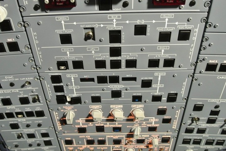 a large ship in the background